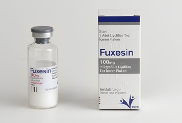 FUXESIN 100 MG INFUZYONLUK LIYOFILIZE TOZ ICEREN 1 FLAKON